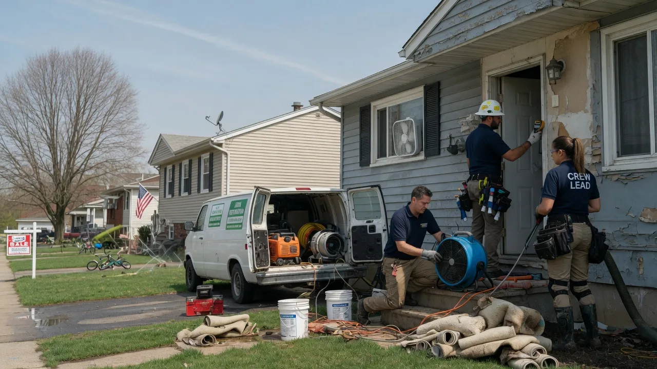 Flood Cleanup in Harpersfield, NY near me