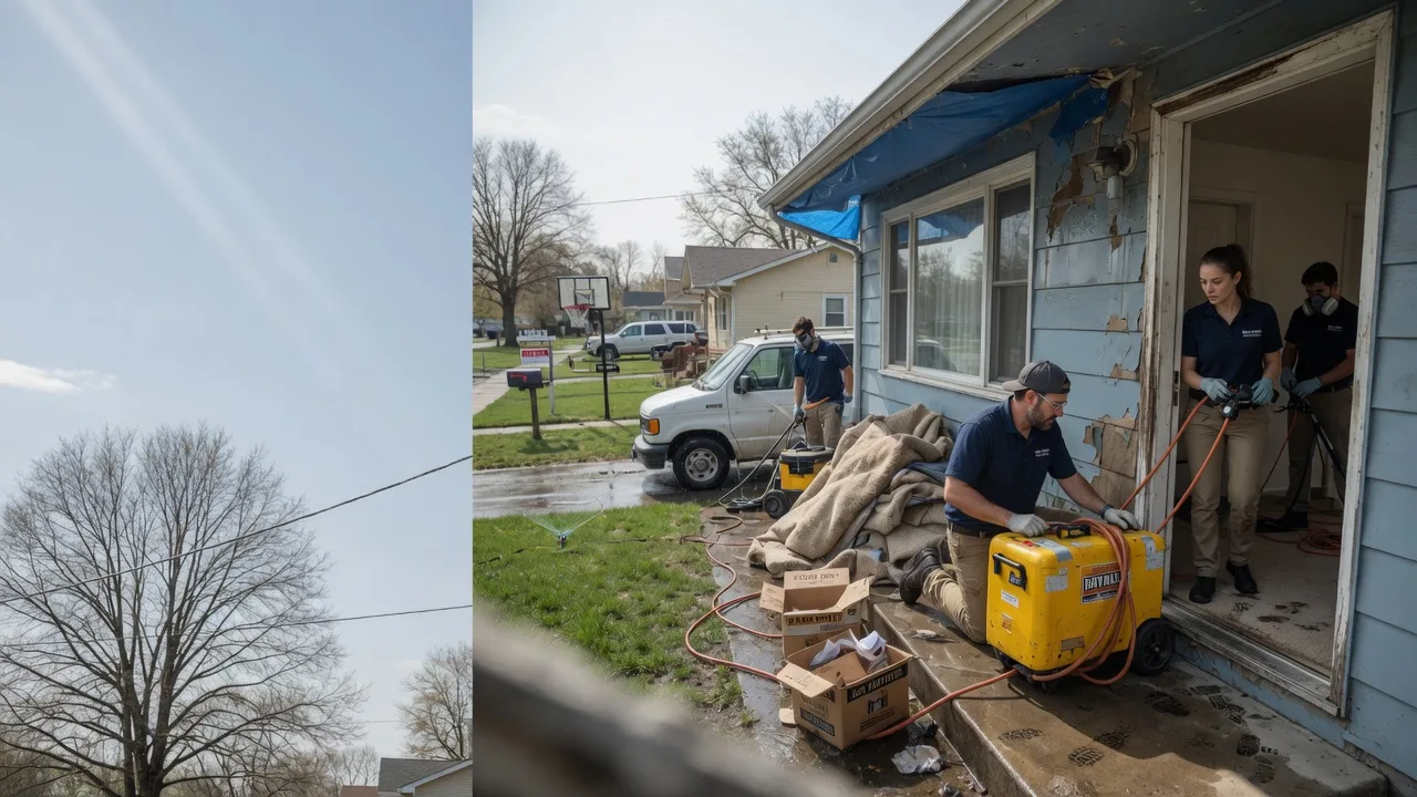Basement Flood Cleanup in Harpersfield, NY near me